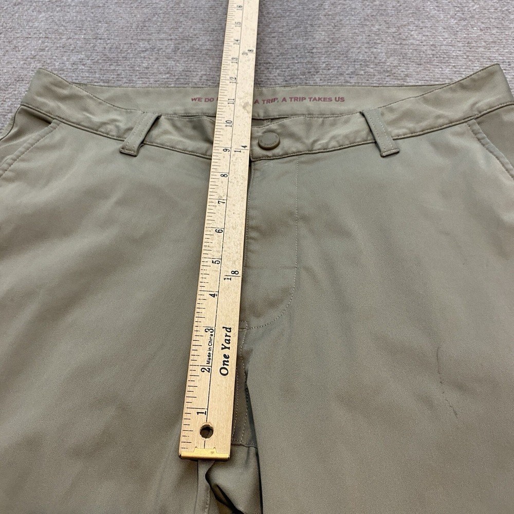 Rhone Pants Mens 32x28 Commuter Slim Brown Comfort Performance Pockets Casual - Picture 11 of 15